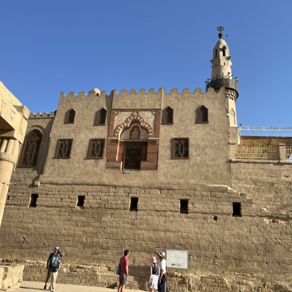 7 Luxor Temple9 Church atop Temple 600x600