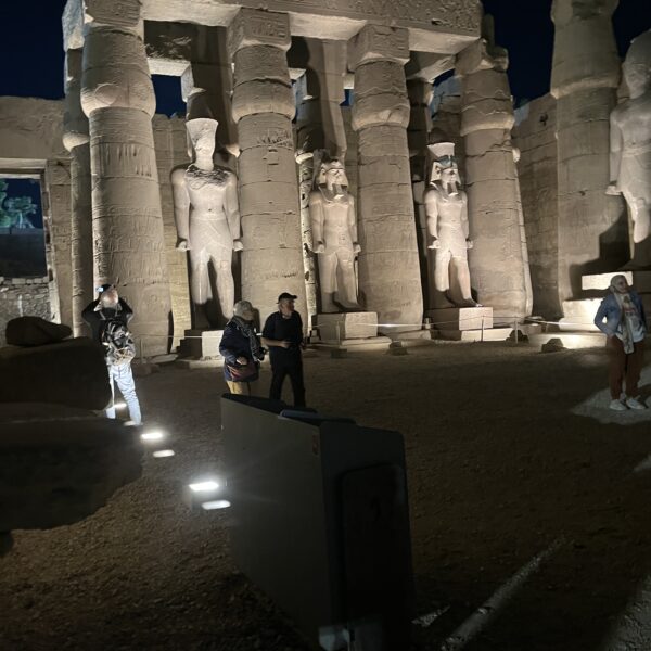8 Luxor Temple at night columns  600x600