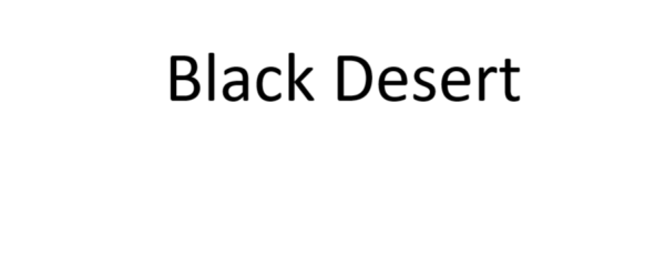 Black Desert 600x231