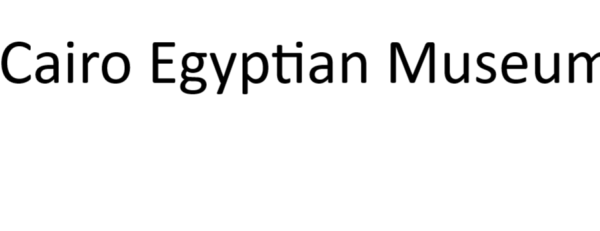 Cairo Egyptian Museum 600x231