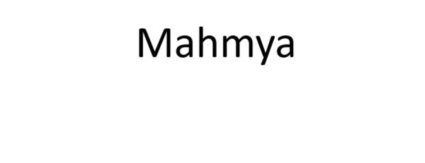Mahmya 600x231