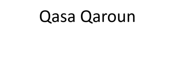 Qasa Qaroun 600x231