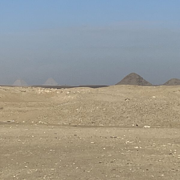 View of Giza Pyramids from Djoser Pyramid 2 600x600